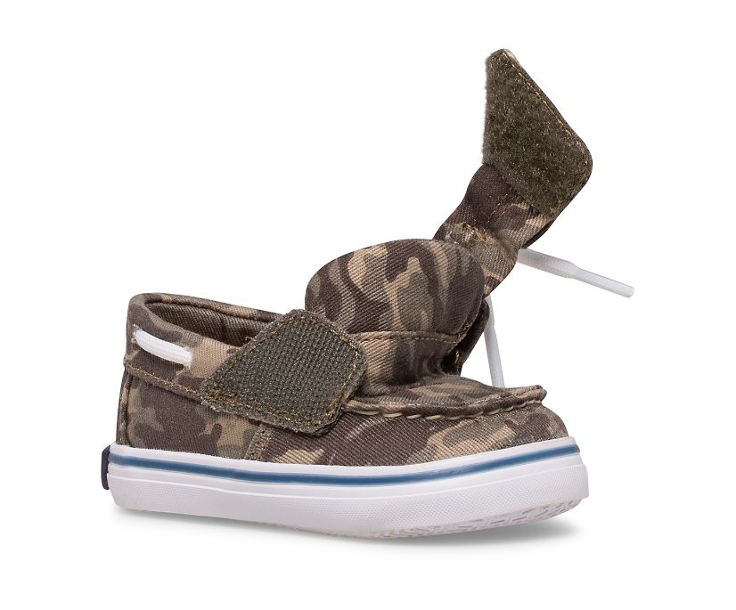 Zapatos del Barco Sperry Intrepid Crib Junior Camuflaje | PJBISF301