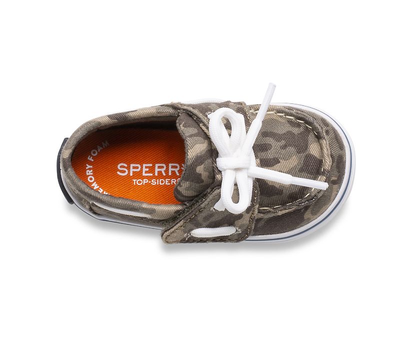 Zapatos del Barco Sperry Intrepid Crib Junior Camuflaje | PJBISF301