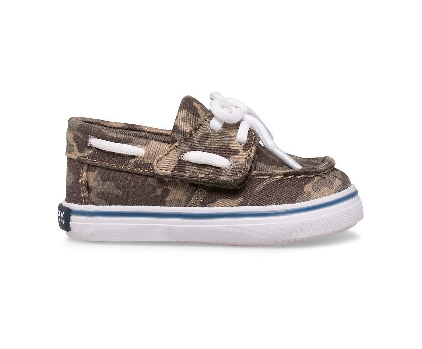 Zapatos del Barco Sperry Intrepid Crib Junior Camuflaje | PJBISF301