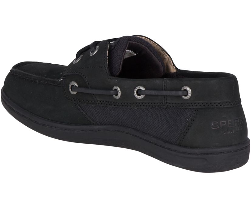 Zapatos del Barco Sperry Koifish Negras | ONGZYL152