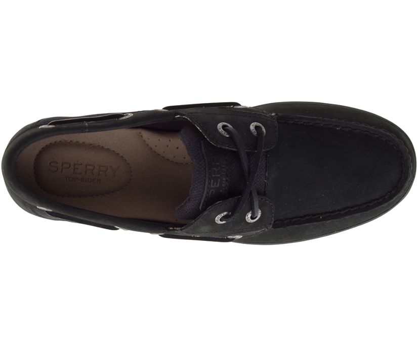 Zapatos del Barco Sperry Koifish Negras | ONGZYL152