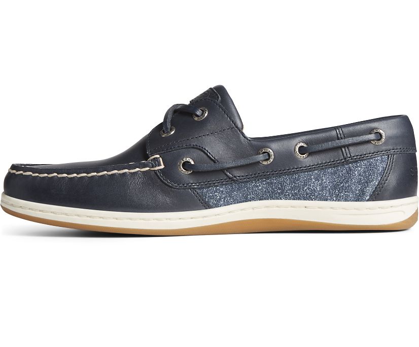 Zapatos del Barco Sperry Koifish Textured Stripe Azul Marino | NXRKCG815