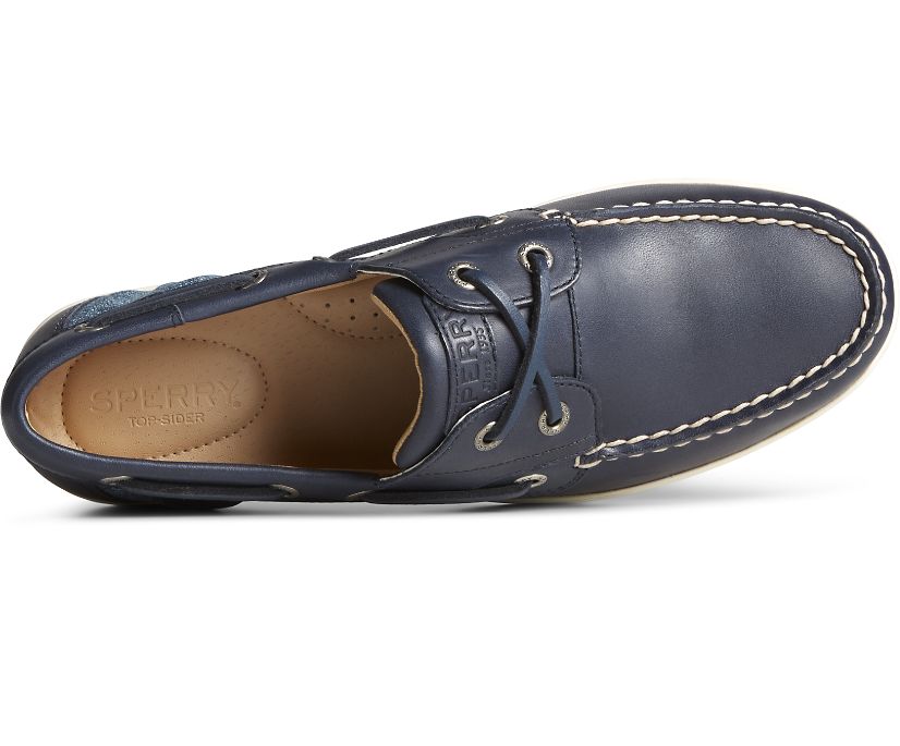 Zapatos del Barco Sperry Koifish Textured Stripe Azul Marino | NXRKCG815