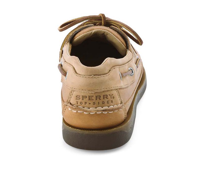 Zapatos del Barco Sperry Mako Canoe Moc Marrones | BFIOZJ745