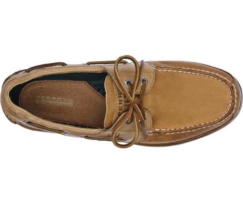 Zapatos del Barco Sperry Mako Canoe Moc Marrones | BFIOZJ745