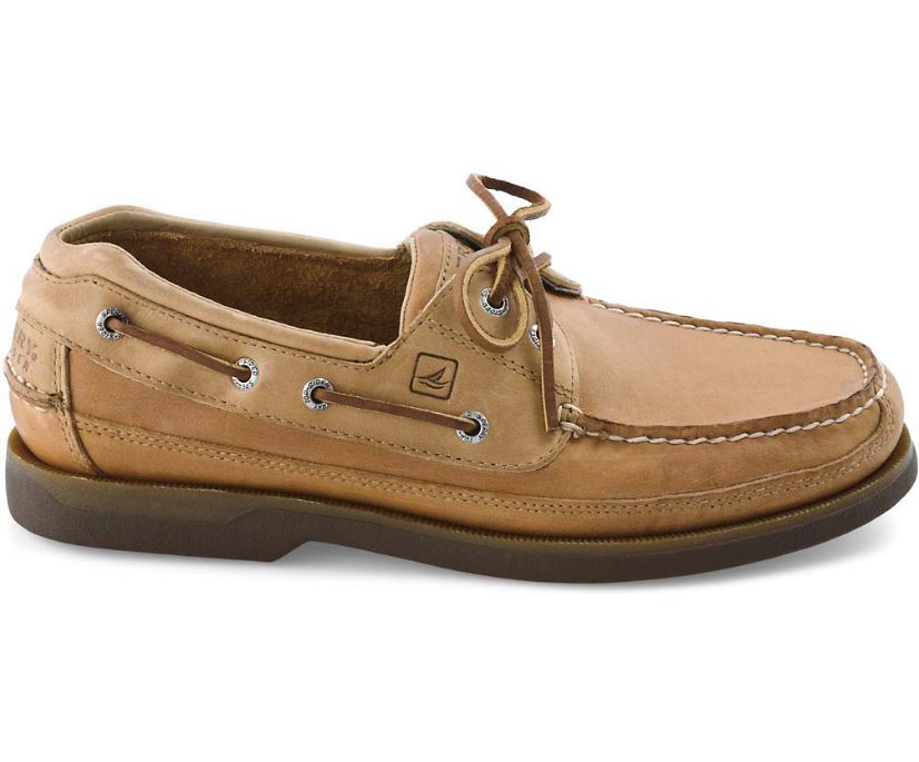 Zapatos del Barco Sperry Mako Canoe Moc Marrones | BFIOZJ745