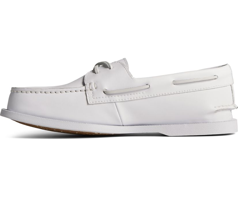 Zapatos del Barco Sperry SeaCycled™ Authentic Original 2-Eye Blancas | HPFQBJ137