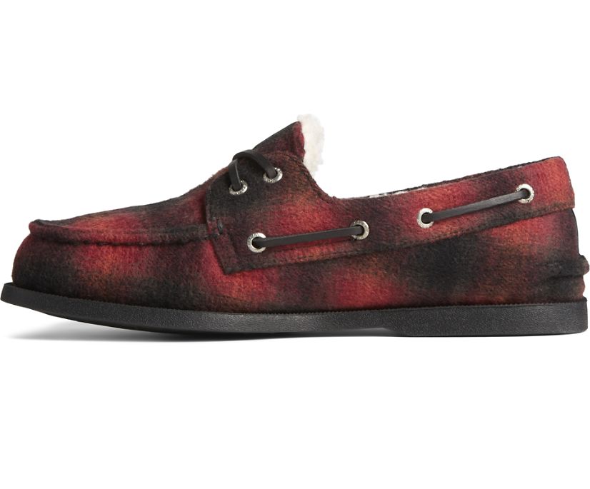 Zapatos del Barco Sperry SeaCycled™ Authentic Original Shearling Lana Negras Multicolor | VTAWKH894