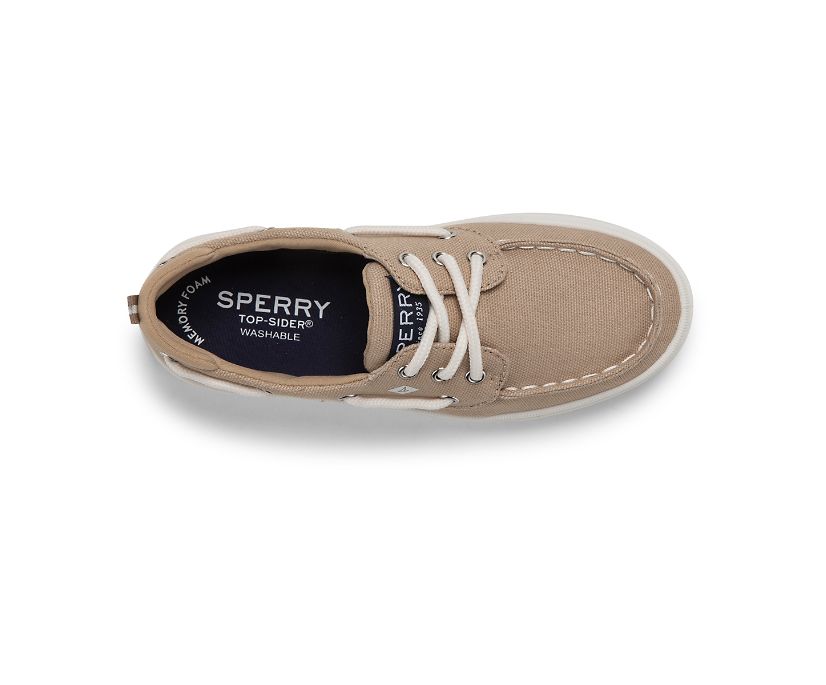 Zapatos del Barco Sperry Sea Ketch Washable Kaki | KSYQBO016