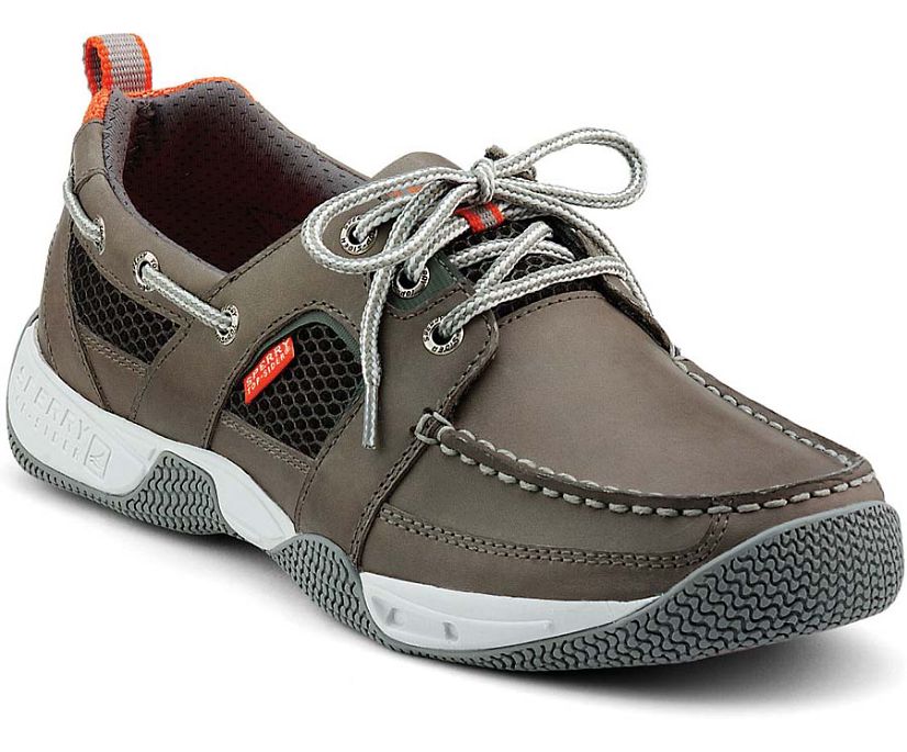 Zapatos del Barco Sperry Sea Kite Sport Moc Gris | LNKRZO451