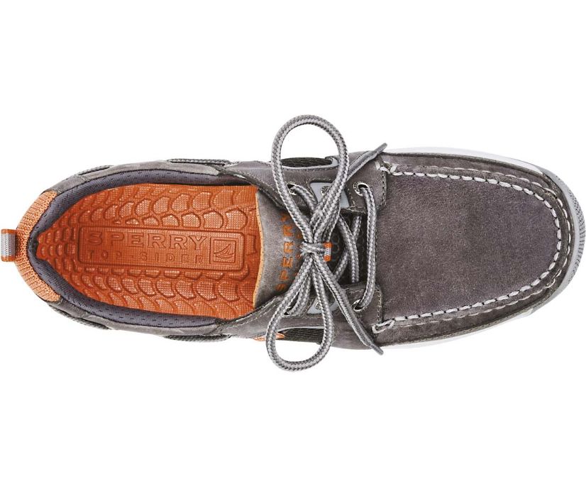 Zapatos del Barco Sperry Sea Kite Sport Moc Gris | LNKRZO451