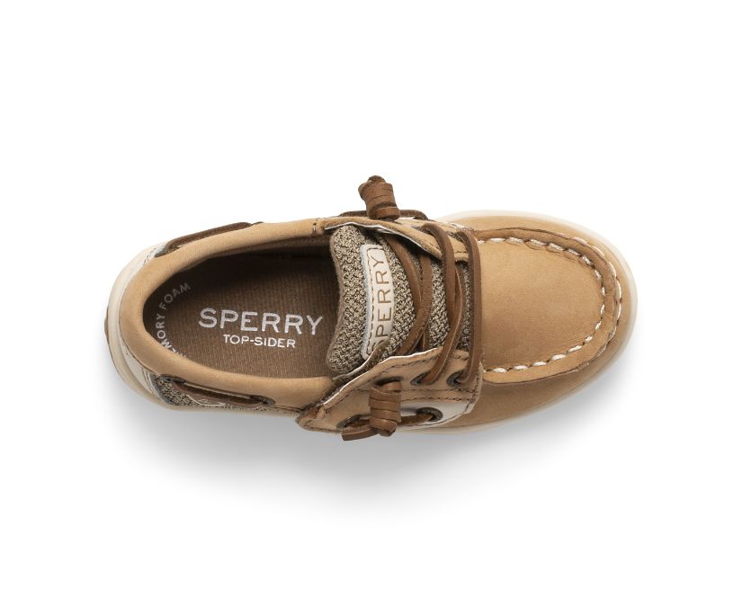 Zapatos del Barco Sperry Songfish Junior Beige | PABGEF197