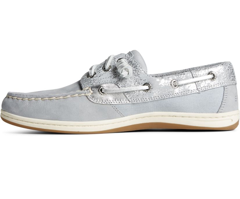 Zapatos del Barco Sperry Songfish Metallic Plateadas | HVGXTF910