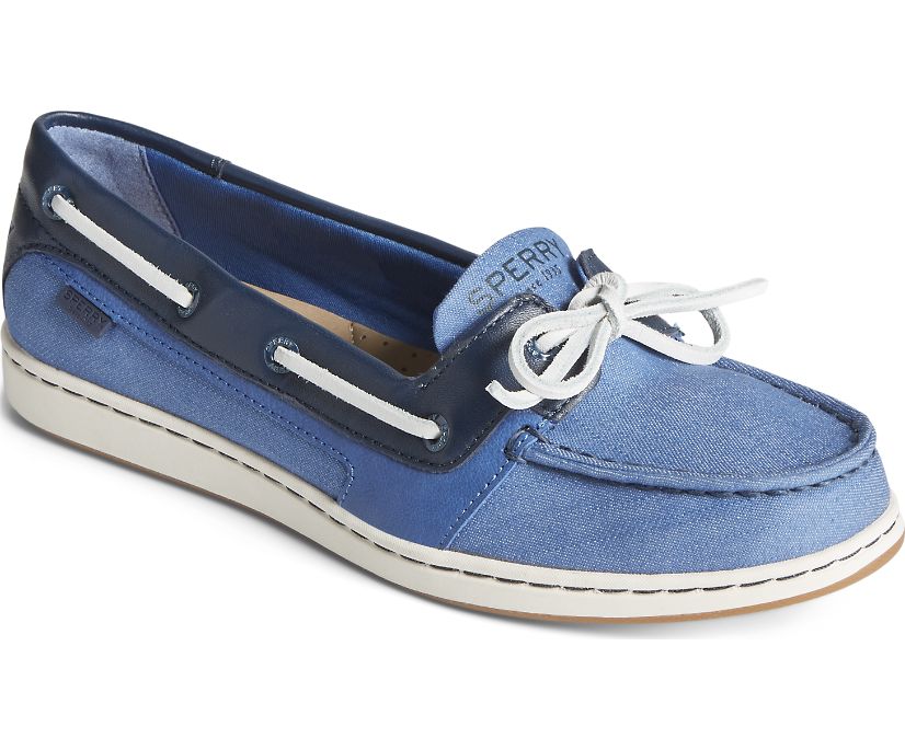 Zapatos del Barco Sperry Starfish Azules | UIFJSP713