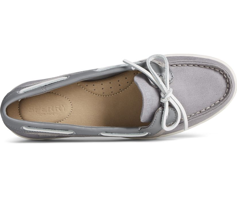 Zapatos del Barco Sperry Starfish Gris | HSPGIO904