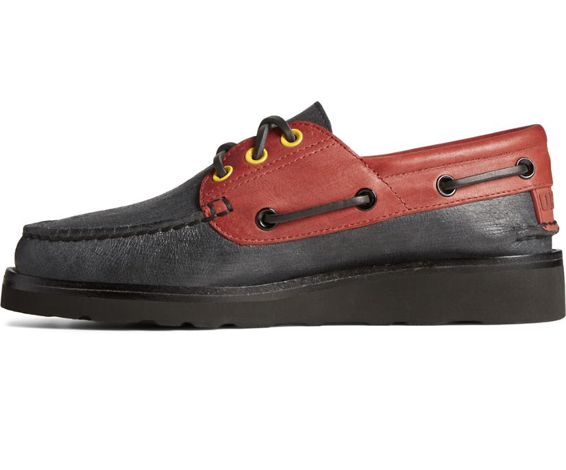 Zapatos del Barco Sperry x JAWS Authentic Original 3-Eye Naranjas | KXPQNI013