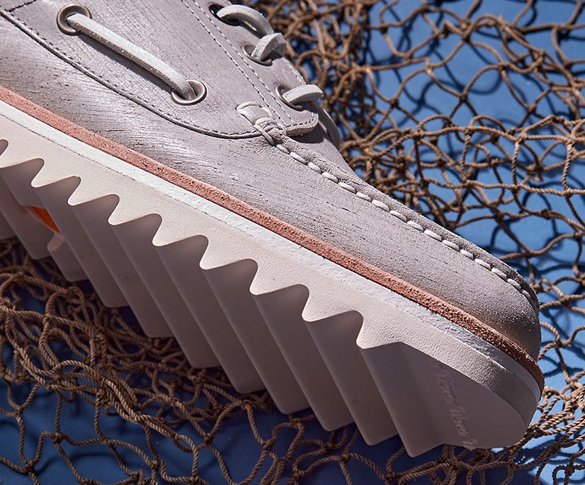 Zapatos del Barco Sperry x JAWS Authentic Original 3-Eye Gris | OTPNRE159