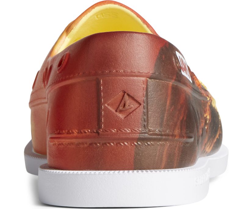 Zapatos del Barco Sperry x JAWS Authentic Original Float Naranjas | VZHQGX813