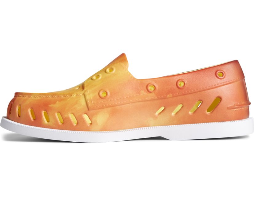 Zapatos del Barco Sperry x JAWS Authentic Original Float Naranjas Multicolor | ZJCAMX801