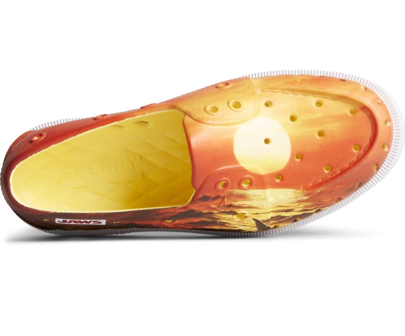 Zapatos del Barco Sperry x JAWS Authentic Original Float Naranjas Multicolor | ZJCAMX801