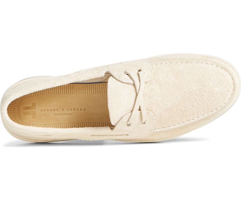 Zapatos del Barco Sperry x John Legend Signature PLUSHWAVE Creme | MBOHLJ917