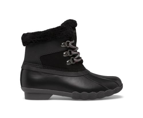 Botas Sperry Alpine Saltwater Negras | JALWUY481