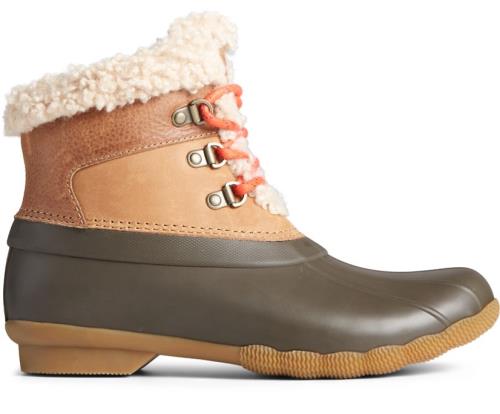 Botas Sperry Saltwater Alpine Cuero Marrones Marrones | UKDGIT204