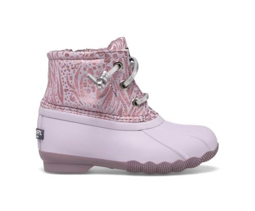 Botas Sperry Saltwater Junior Rosas | LVJCGD534