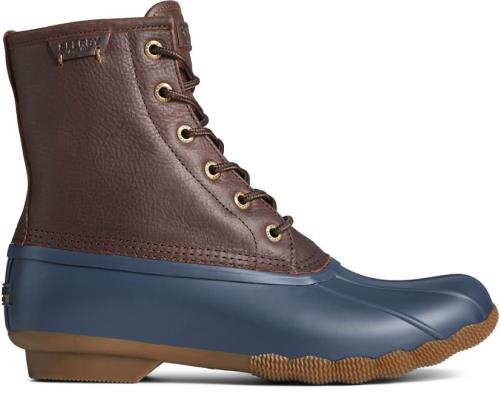 Botas Sperry Saltwater Marrones Azul Marino | HPCKWL139