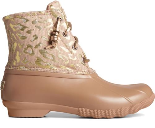 Botas Sperry Saltwater Metallic Jacquard Rosas | SWJBRV987