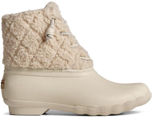 Botas Sperry Saltwater Sherpa Blancas | PUXQHM149