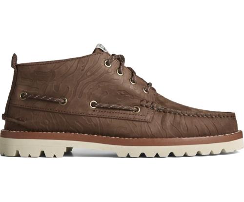 Botas Sperry x Herschel Authentic Original Vibram Chukka Marrones | BWKYZO794