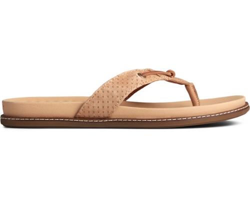 Sandalias Sperry Waveside PLUSHWAVE Flip Flop Marrones | FEHBTO147