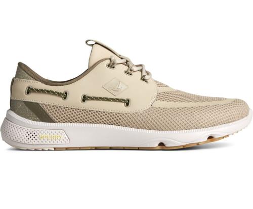 Zapatillas Sperry 7 Seas 3-Eye Camo Gris Marrones | RTWHCP508