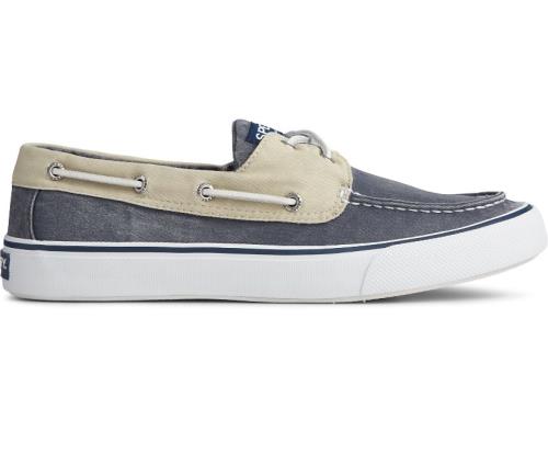 Zapatillas Sperry Bahama II Azules Claro Azul Marino Kaki | NCZOIU182