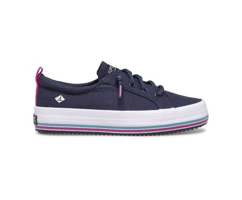 Zapatillas Sperry Crest Vibe Platform Azul Marino | UPEWHC842