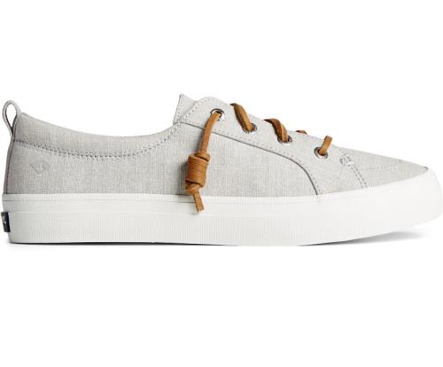 Zapatillas Sperry Crest Vibe Textile Stripe Gris | ZLNXVR245