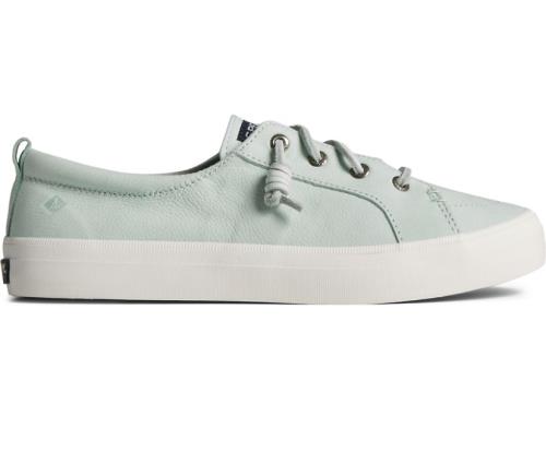 Zapatillas Sperry Crest Vibe Tumbled Cuero Azules | MZPRTQ198