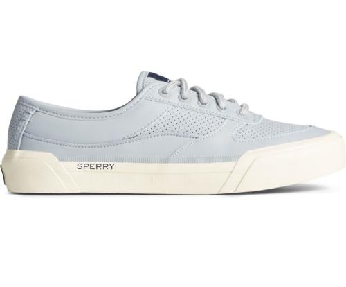 Zapatillas Sperry SeaCycled™ Soletide Cuero Gris | ZSNHOV890