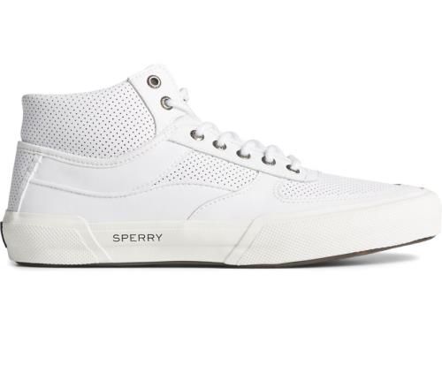 Zapatillas Sperry Soletide Mid Blancas | VWFKQJ204