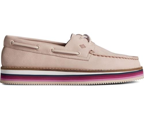 Zapatos del Barco Sperry Authentic Original Stacked Rosas | MVXWQA986