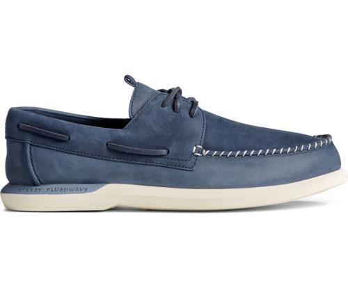 Zapatos del Barco Sperry Authentic Original PLUSHWAVE 2.0 Azul Marino | YUFWQX506