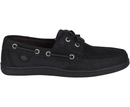 Zapatos del Barco Sperry Koifish Negras | ONGZYL152