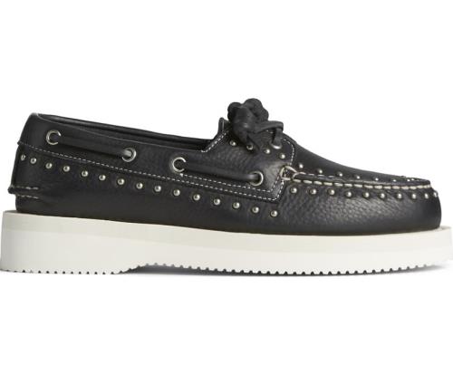 Zapatos del Barco Sperry x Rebecca Minkoff Authentic Original Studs Negras | PYBVWH029